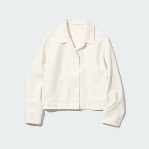 Uniqlo Women's Off-White Utility Jacket